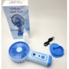 Вентилятор ручний Mini Fan 1569 17x8 см Блакитний (30151443А)