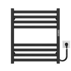 Рушникосушарка електрична Magnus П8 500х600 Deffi Чорний JD04 (A.MA.60.50.8.E.B.R.2)