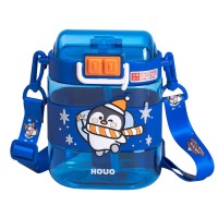 Дитяча пляшка для води YIWU Dodo Penguin 560 мл Синій (HP-14-36BL)
