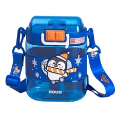 Дитяча пляшка для води YIWU Dodo Penguin 560 мл Синій (HP-14-36BL)