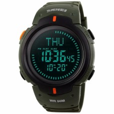 Наручний годинник чоловічий Skmei Kompass Nano Зелений (3484)