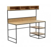 Офісний стіл у стилі Loft NS-1404 1530x1600x650 мм Черный Офісний стіл у стилі Loft NS-1404 1530x1600x650 мм Черный