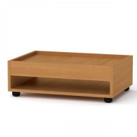 Стіл журнальний-2 МГ-6 Компаніт Вільха (60х42х20 см) Стіл журнальний-2 МГ-6 Компаніт Вільха (60х42х20 см)