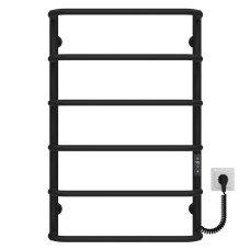 Рушникосушарка електрична Стандарт П6 500х800 Deffi Чорний JD03 (C.SS.80.50.6.E.B.R.1)