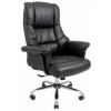 Офісне крісло керівника Richman Конгрес Хром М2 AnyFix Шкіра-Lux Чорне