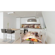 Наклейка вінілова на стіл Zatarga «Класичні Солодощі» 650х1200 мм Z180484/1st