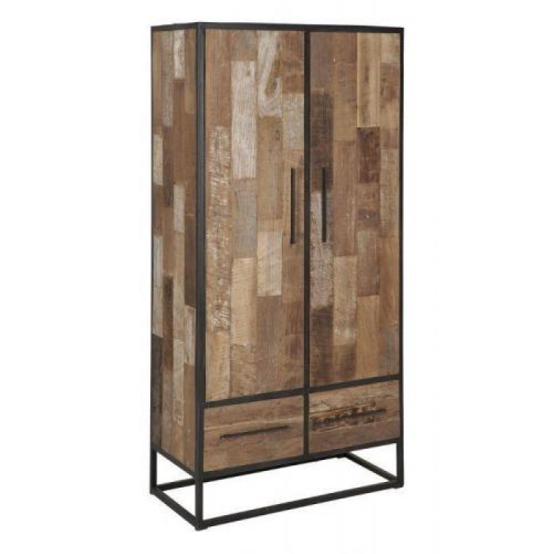 Шафа для зберігання в стилі Loft NS-2248 1630x800x400 мм Черный