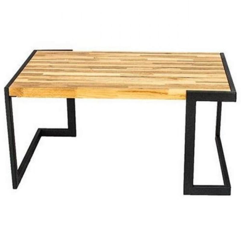 Кавовий журнальний столик у стилі Loft NS-493 580x1000x600 мм Черный