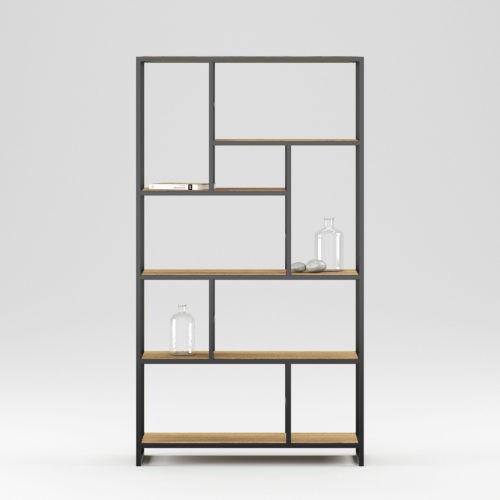 Стелаж GoodsMetall у стилі Лофт 1800х1000х350  Стелаж GoodsMetall у стилі Лофт 1800х1000х350