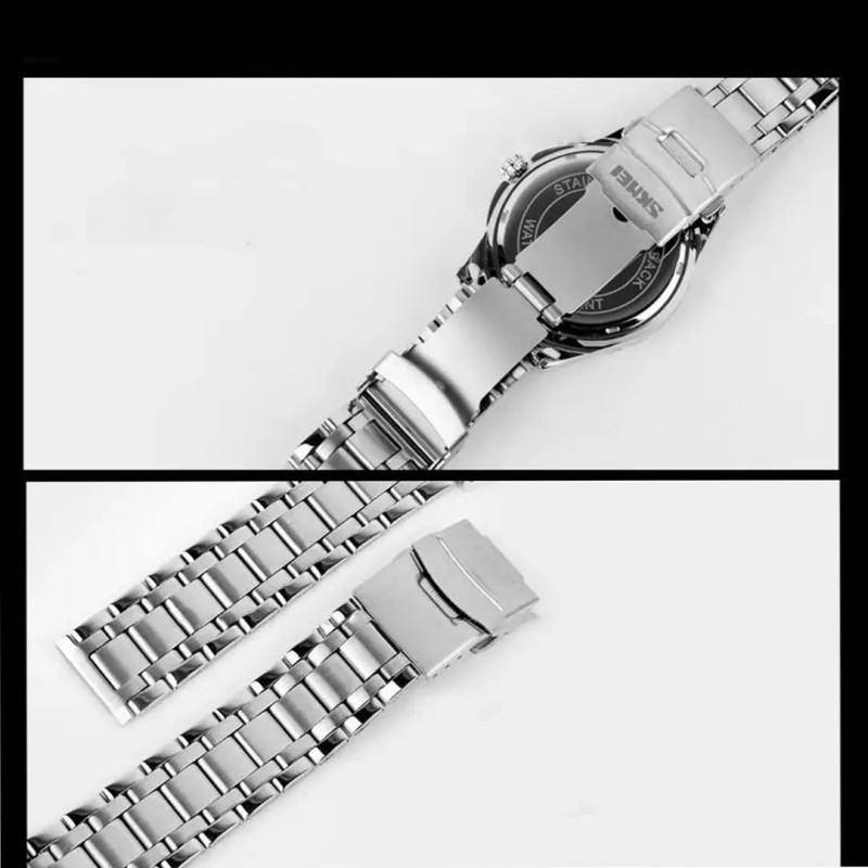 Годинник наручний чоловічий Skmei 9069 Сріблястий