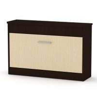 Тумба для взуття Компаніт ТО-1 Венге комбі (92х27х59 см) Тумба для взуття Компаніт ТО-1 Венге комбі (92х27х59 см)