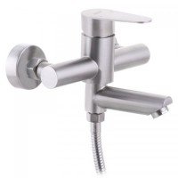 Змішувач для ванни із нерж. сталі SUS304 ZERIX FOX-009 (EURO) (ZX3147) Змішувач для ванни із нерж. сталі SUS304 ZERIX FOX-009 (EURO) (ZX3147)