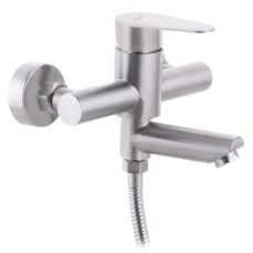 Змішувач для ванни із нерж. сталі SUS304 ZERIX FOX-009 (EURO) (ZX3147)