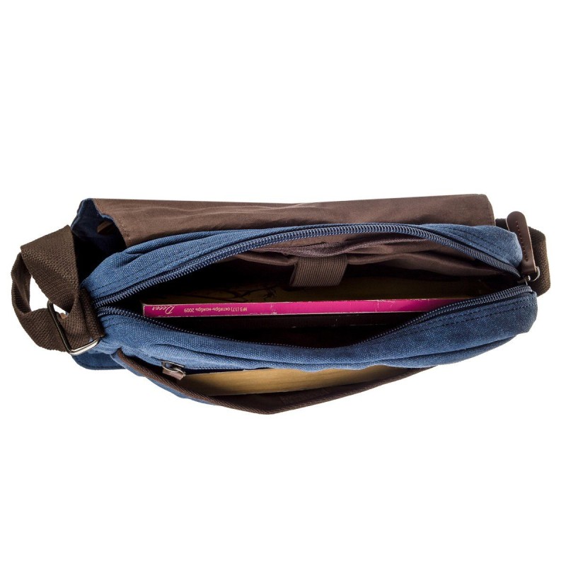 Текстильна сумка для ноутбука 13 дюймів через плече Vintage 20189