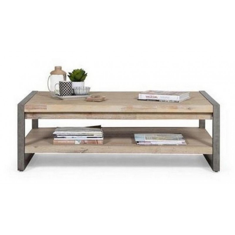 Кавовий журнальний столик у стилі Loft NS-503 430x1100x500 мм Черный