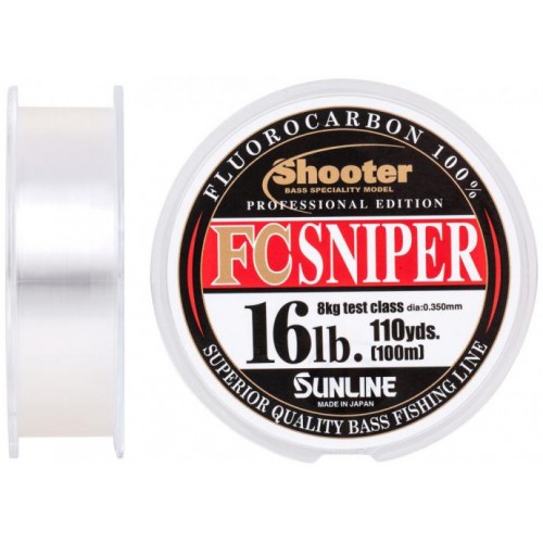Флюорокарбон Sunline Shooter FC Sniper 100m 0.350mm 8kg (1013-1658.07.39) Флюорокарбон Sunline Shooter FC Sniper 100m 0.350mm 8kg (1013-1658.07.39)