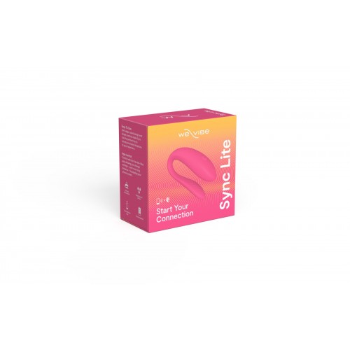 Смарт-вібратор для пар We-Vibe Sync Lite Pink, 10 віброрежимів, можна поєднувати з проникним сексом в інтернет супермаркеті PbayMarket!