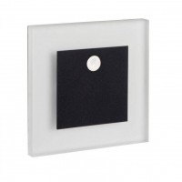 Світильник сходовий Kanlux Apus 7.5x7.5x2.3 см Чорний (Kan29856)