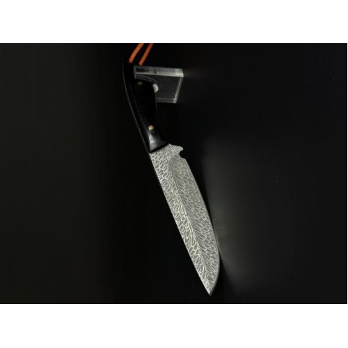 Ніж туристичний Gorillas BBQ 4615 21 см Чорний (KN1035) Ніж туристичний Gorillas BBQ 4615 21 см Чорний (KN1035)