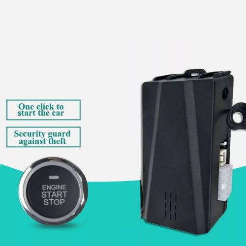 Система запуску двигуна кнопка Smart System START-STOP універсальна з підсвічуванням та режимом старту на холодну