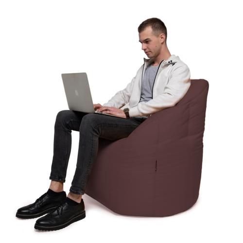 Крісло Мішок Міо Оксфорд 75х80 Студія Комфорту Коричневий Крісло Мішок Міо Оксфорд 75х80 Студія Комфорту Коричневий