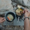 Набір посуду для кемпінгу Naturehike CNK2300CJ0002 2 предмети Сірий (2323509655)
