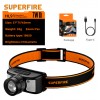 Ліхтар налобний SuperFire HL91 310 Lumen IP43 Чорний (2511609084)