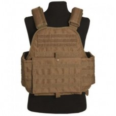 Жилет-плитоноска тактичний Mil-Tec Plate Carrier Універсальний Койот (13463105)