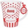 Кухоль BeHappy з ім'ям Анна (К-23)
