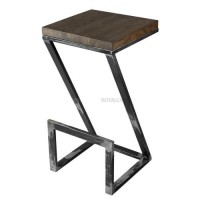 Стілець у стилі Loft NS-2085 530x320x320 мм Черный Стілець у стилі Loft NS-2085 530x320x320 мм Черный