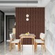 Декоративна стінова рейка Sticker Wall PS Коричневий 2900x120x12 мм (SW-00001737)