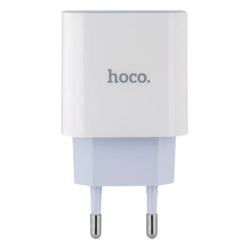 Зарядний пристрій Hoco C76A Plus PD 20W Білий Зарядний пристрій Hoco C76A Plus PD 20W Білий