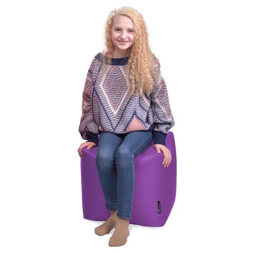 Пуф Кубик Оксфорд 40х40 Студія Комфорту Розмір Стандарт Фіолетовий Пуф Кубик Оксфорд 40х40 Студія Комфорту Розмір Стандарт Фіолетовий