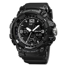 Чоловічий спортивний наручний годинник Skmei 1742 Hamlet Чорний