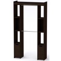 Шафа для речей 16 Компанит Венге темний (130х42х235 см) Шафа для речей 16 Компанит Венге темний (130х42х235 см)