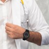 Наручний годинник чоловічий GOLDENHOUR Trend Black Чорний (3065)
