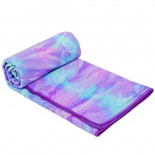 Йога рушник, килимок для йоги KINDFOLK FI-8370 183x61см Бузковий (AN0426)