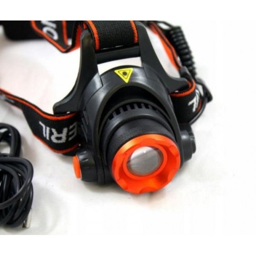 Налобний акумуляторний ліхтар X-BALOG OMERIL LD070 T6 Zoom