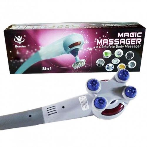 Ручний вібраційний масажер для тіла Maxtop Magic Massager 8 в 1 з інфрачервоним випромінюванням (FB 225052495)