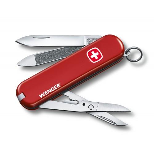 Швейцарський ніж Victorinox Wenger 65 мм 7 функцій Червоний (0.6423.91) Швейцарський ніж Victorinox Wenger 65 мм 7 функцій Червоний (0.6423.91)
