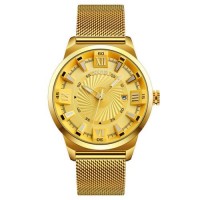 Годинник чоловічий наручний Skmei 9166 Gold Годинник чоловічий наручний Skmei 9166 Gold
