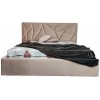 Ліжко двоспальне BNB Aurora Comfort 140 х 190 см Simple З підйомним механізмом та нішою для білизни Мокко