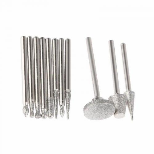 Набір алмазних борів 50шт (фрез, шарошок) для гравера. Набір алмазних борів 50шт (фрез, шарошок) для гравера.