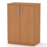 Шафа книжкова Компаніт КШ-17 61х37х84 см Бук Шафа книжкова Компаніт КШ-17 61х37х84 см Бук