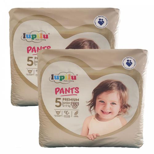 Підгузники - трусики Lupilu Pantsy Premium Jumbo Bag 5 Junior 12-17 кг 70 шт в інтернет супермаркеті PbayMarket!