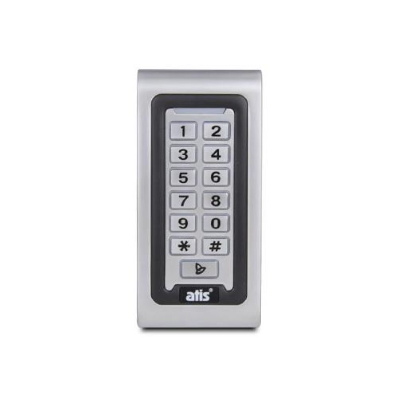 Кодова клавіатура Atis AK-601W-T металева вологозахищена з підтримкою Tuya Smart