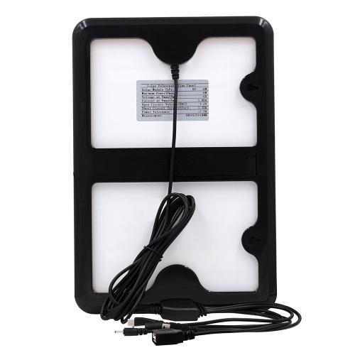 Сонячний зарядний пристрій Easy Power EP-0606A 5в1 6V 6W Black (3_02833) Сонячний зарядний пристрій Easy Power EP-0606A 5в1 6V 6W Black (3_02833)
