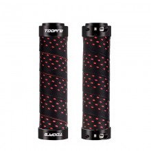 Гріпси Toopre PU Lock 130 мм Чорно-червоний (FHD-red)