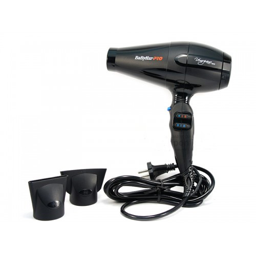 Професійний фен для волосся BaByliss PRO BAB6610INRE Veneziano Ionic 2200W Чорний