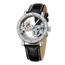 Наручний годинник жіночий Forsining Air Silver II (622)